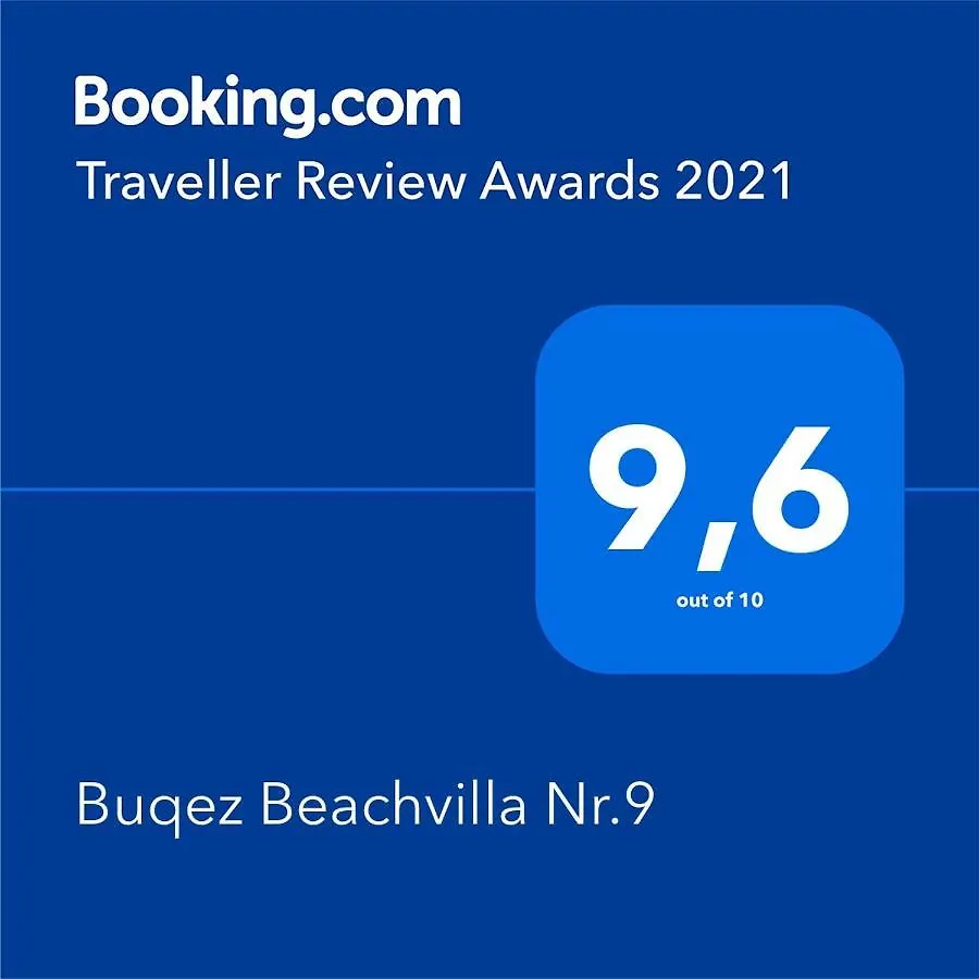 Ecobeachvilla Buqez 9 Pakoštane Villa